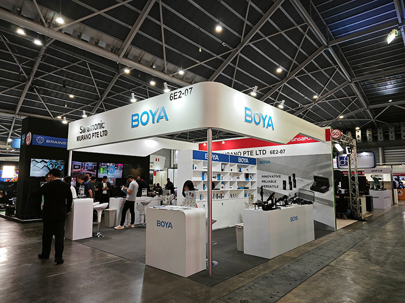BOYA Excites Audience with Cutting-Edge Audio Solutions at BroadcastAsia Exhibition 2023