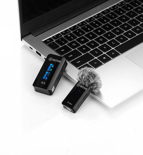 BY-XM6-S1 Mini Single 3.5mm 2.4G Wireless Lavalier