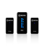 BY-XM6-S2 Mini Dual 3.5mm 2.4G Wireless Lavalier