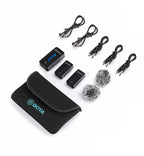 BY-XM6-S2 Mini Dual 3.5mm 2.4G Wireless Lavalier