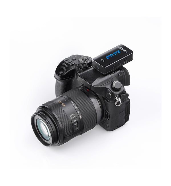 BY-XM6-S2 Mini Dual 3.5mm 2.4G Wireless Lavalier
