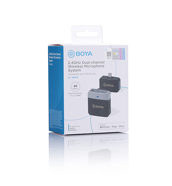 BY-M1V3 Single Lightning 2.4G Wireless Lavalier