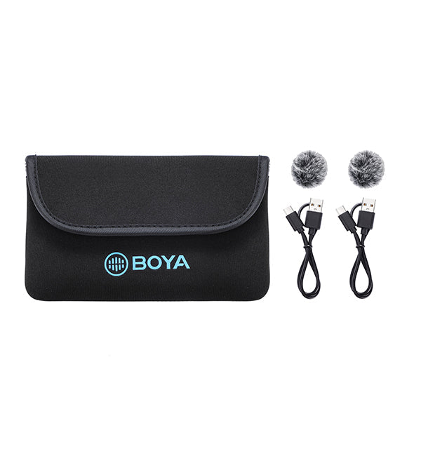 BY-M1V6 Dual TYPE-C 2.4G Wireless Lavalier