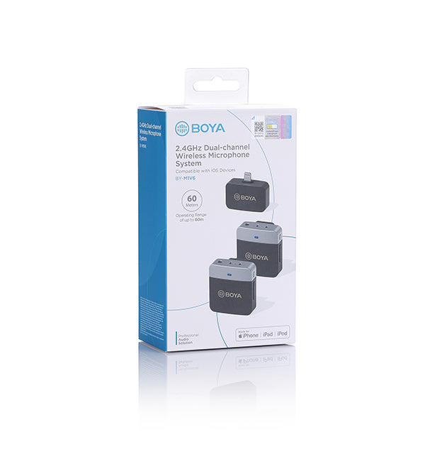 BY-M1V6 Dual TYPE-C 2.4G Wireless Lavalier