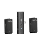 BY-WMic5-M4 Dual Lightning 2.4G Wireless Mic
