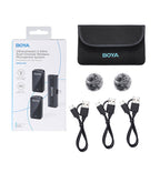 BY-WMic5-M4 Dual Lightning 2.4G Wireless Mic