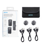BY-WMic5-M6 Dual TYPE-C 2.4G Wireless Mic