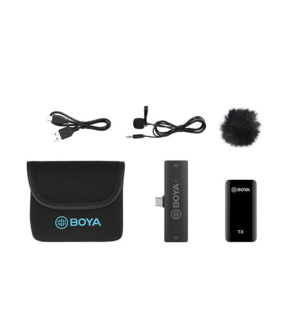 BY-XM6 S4 Dual Lightning 2.4G Wireless Lavalier
