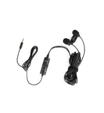 BY-M1DM | Dual Lavalier Microphone