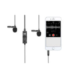 BY-M1DM | Dual Lavalier Microphone