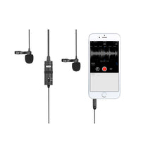 BY-M1DM | Dual Lavalier Microphone