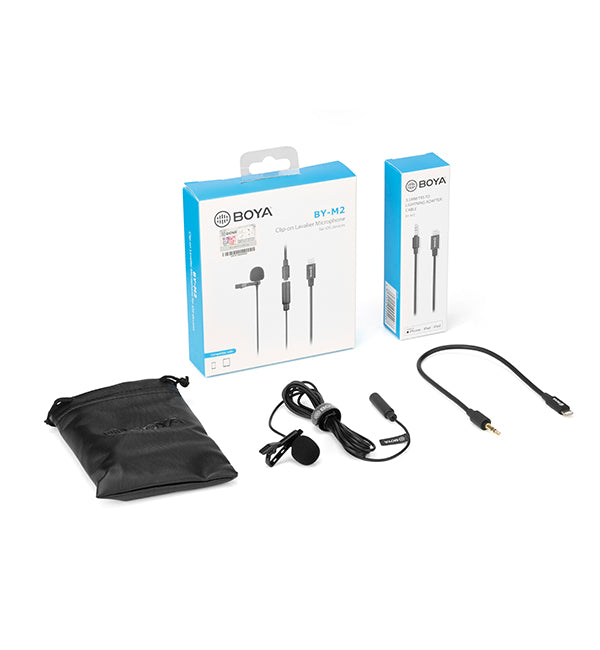 BY-M2 Wired Omnidirectional Lavalier Mic