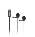 BY-M3D Dual Lightning Lavalier Microphone