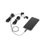 BY-M3D Dual Lightning Lavalier Microphone