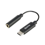 BOYA BY-K4 USB-C to 3.5mm TRS Microphone Adapter