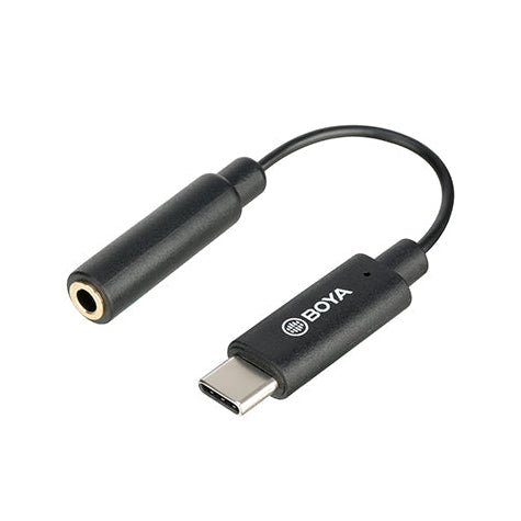 BOYA BY-K4 USB-C to 3.5mm TRS Microphone Adapter