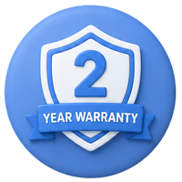 2 Year Warranty