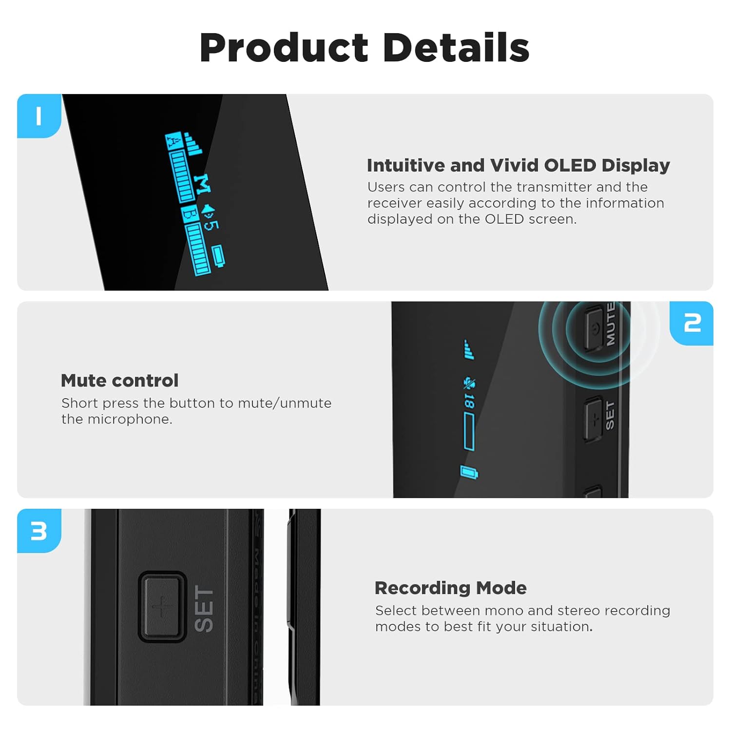 BY-XM6 S2 | 2.4G Wireless Lavalier Mic