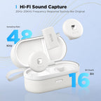 BOYA Omic-U Wireless Lavalier Microphone - White