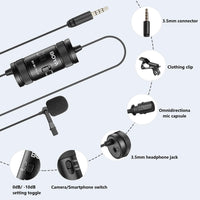 BOYA-M1 Pro II - Lavalier Microphone