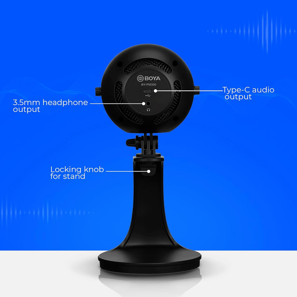 BOYA BY-PM300 USB Mic for Podcasting