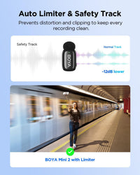 BOYA mini 2 – World’s Smallest 5g Wireless Mic