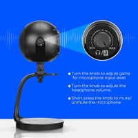 BOYA BY-PM300 USB Mic for Podcasting