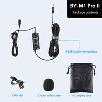 BOYA-M1 Pro II - Lavalier Microphone