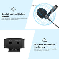 BY-XM6 S2 | 2.4G Wireless Lavalier Mic
