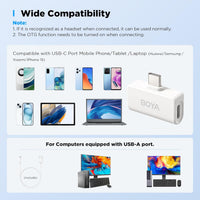 Omic-U (White) Type-C Wireless Microphone