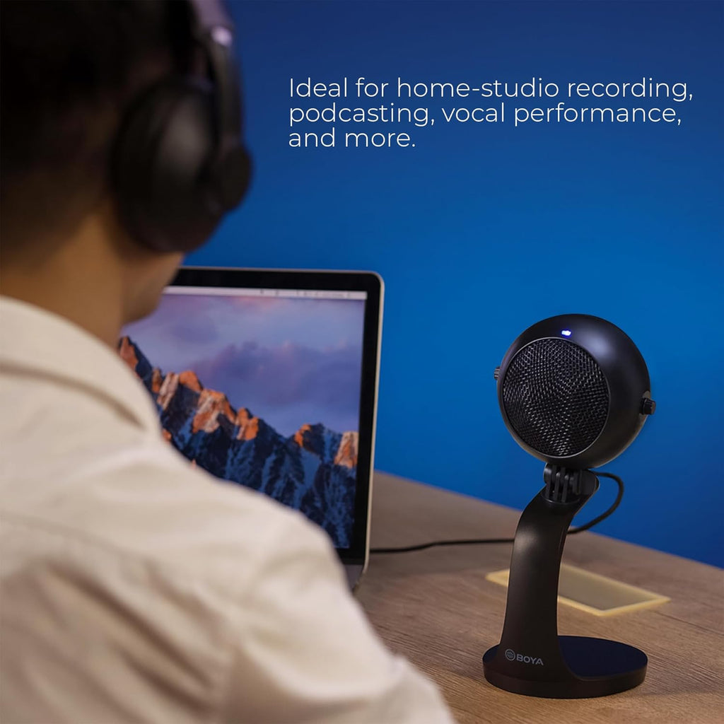 BOYA BY-PM300 USB Mic for Podcasting