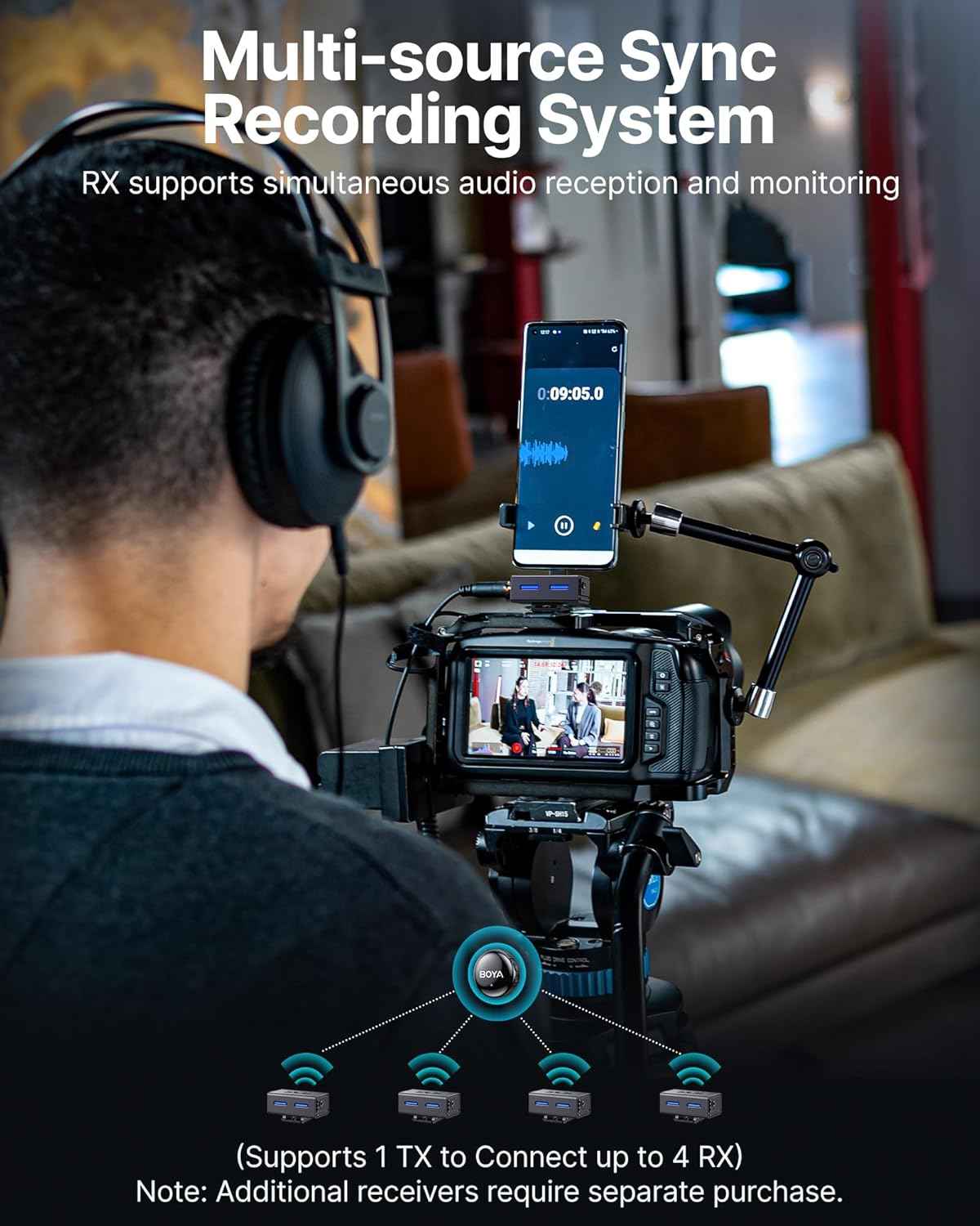 BOYALINK 3 Wireless Microphone (Type-C)
