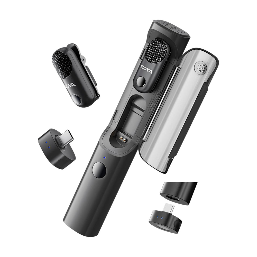 BOYA Magic (Type‑C) – AI‑Powered 4‑in‑1 Mini Wireless Microphone