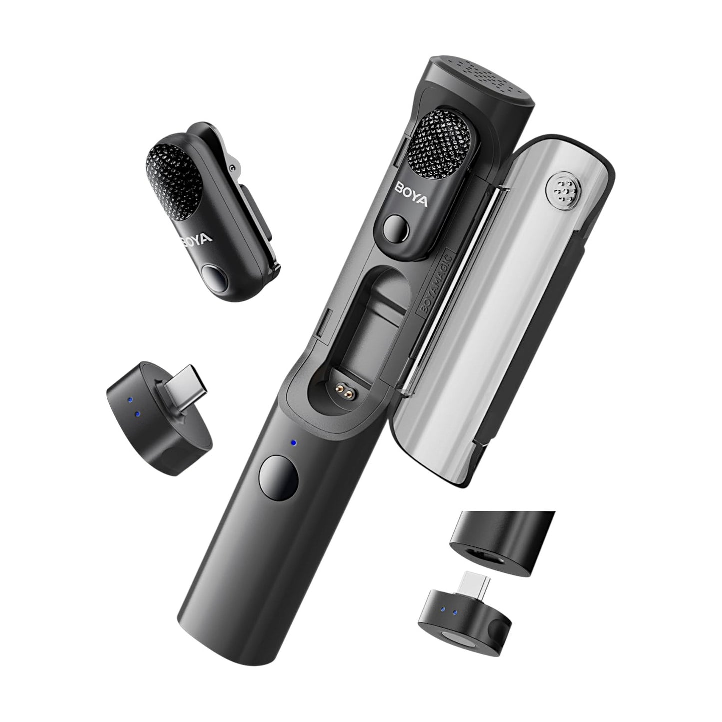 BOYA Magic (Type‑C) – AI‑Powered 4‑in‑1 Mini Wireless Microphone