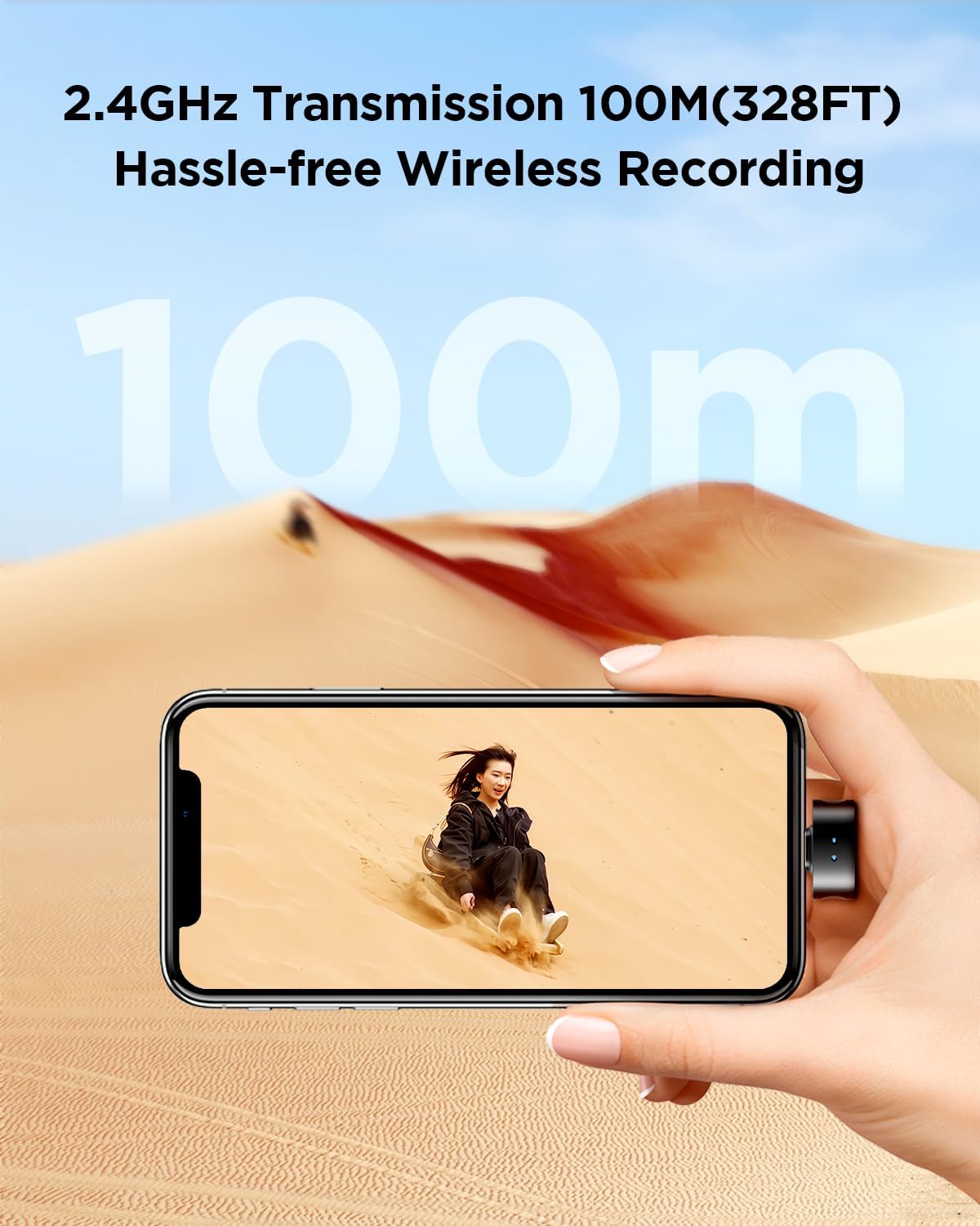 BOYA Magic (Type‑C) – AI‑Powered 4‑in‑1 Mini Wireless Microphone