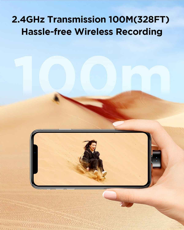 BOYA Magic (Type‑C) – AI‑Powered 4‑in‑1 Mini Wireless Microphone