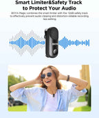 BOYA Magic AI 4-in-1 Wireless Mic (TYPE-C & 3.5mm TRS)