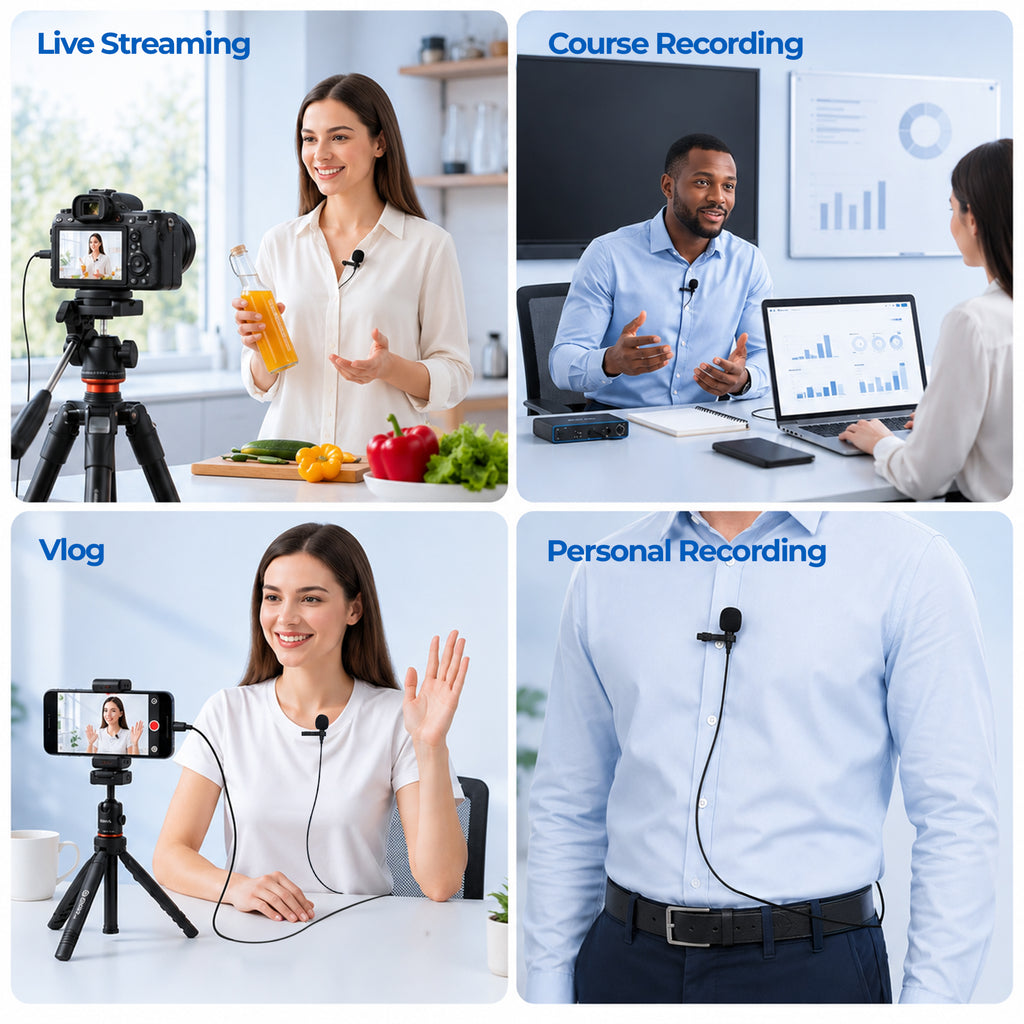 BOYA BY-M1 Omnidirectional Lavalier Microphone