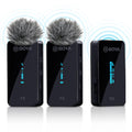 BY-XM6 S2 Dual 3.5mm 2.4G Wireless Lavalier