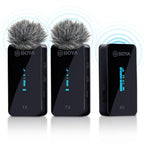 BY-XM6 S2 Dual 3.5mm 2.4G Wireless Lavalier