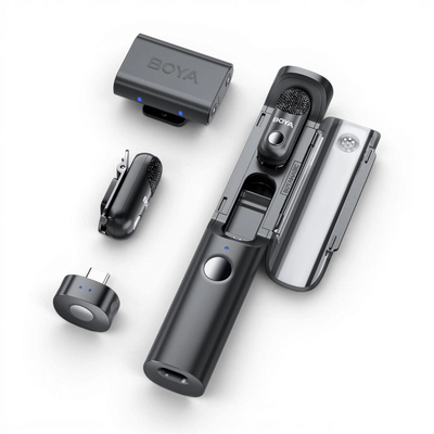 BOYA Magic AI 4-in-1 Wireless Mic (TYPE-C & 3.5mm TRS)