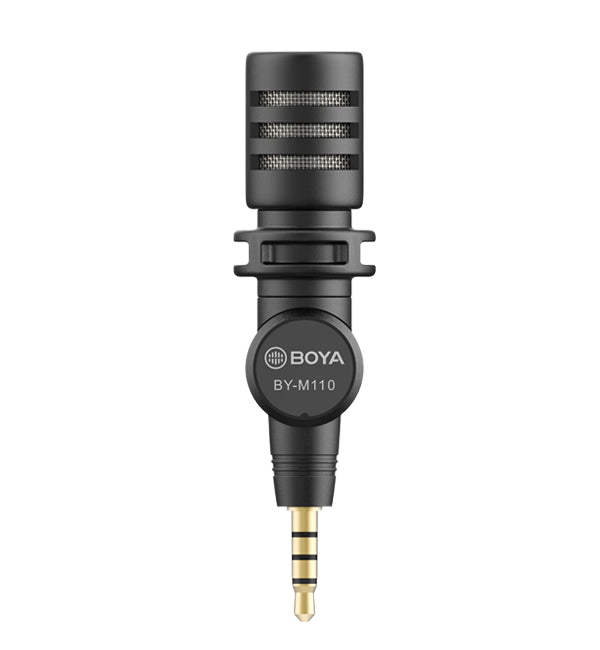 BY-M110 Clip-On Wired Lavalier Microphone