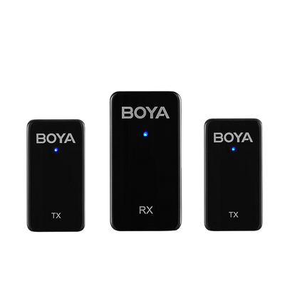 BY-WMic5-M2 Dual 3.5mm 2.4G Wireless Mic