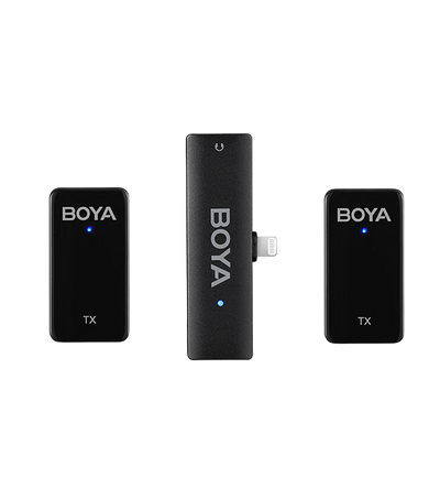 BY-WMic5-M4 Dual Lightning 2.4G Wireless Mic