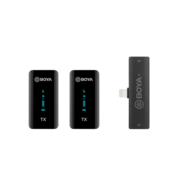 BY-XM6 S4 Dual Lightning 2.4G Wireless Lavalier