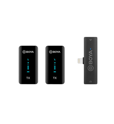 BY-XM6 S4 Dual Lightning 2.4G Wireless Lavalier