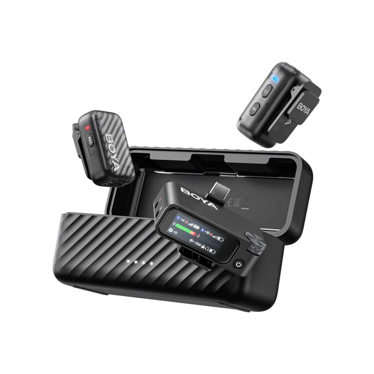 BOYA BOYAMIC 2 Wireless Mic – AI Noise Cancelling & 32-Bit Audio – BOYA ...