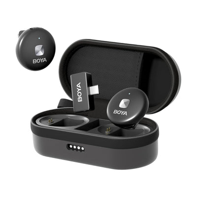 BOYA Omic-U Wireless Lavalier Microphone - Black
