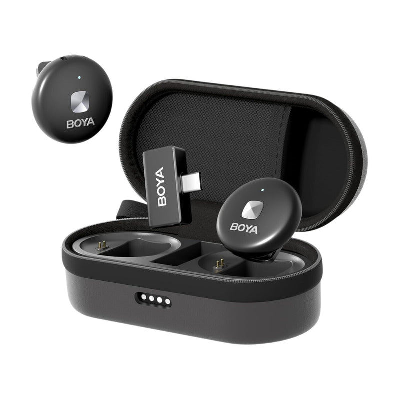 BOYA Omic-U Wireless Lavalier Microphone - Black