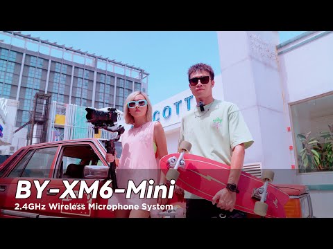 BY-XM6-S2 Mini Dual 3.5mm 2.4G Wireless Lavalier